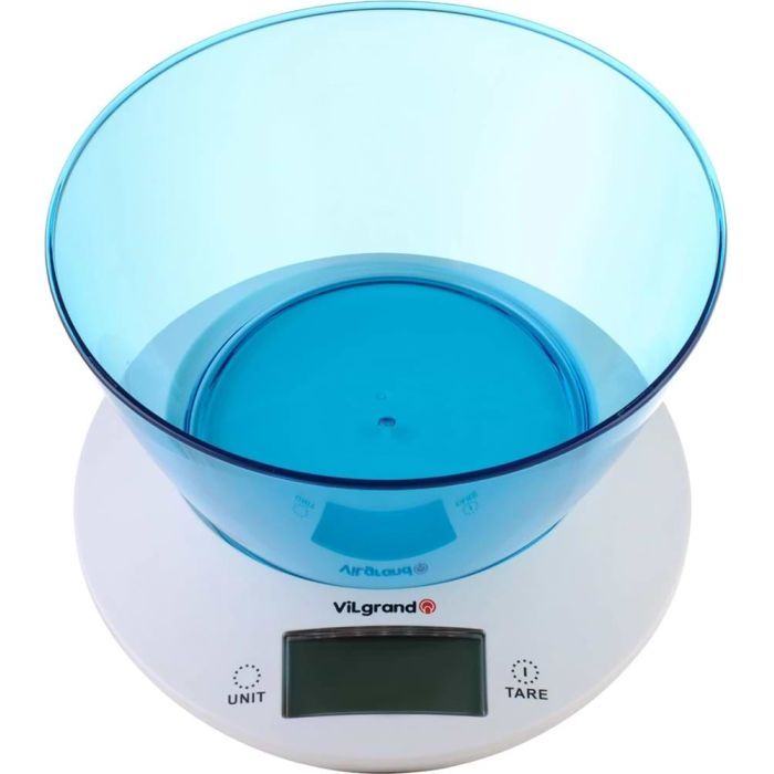 Весы кухонные Vilgrand VKS-533C blue изображение 7