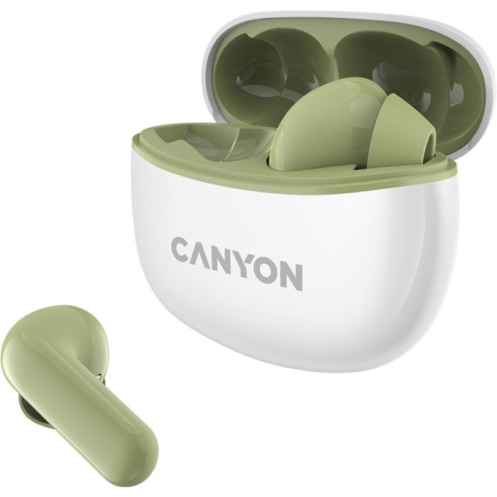 Навушники Canyon TWS-5 Green (CNS-TWS5GR) зображення 3