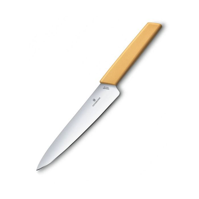 Кухонний ніж Victorinox Swiss Modern Carving 19см Yellow (6.9016.198B) зображення 5