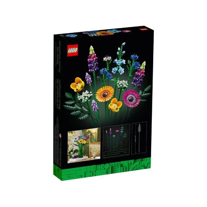 Конструктор LEGO Icons Букет полевых цветов 939 деталей (10313) изображение 10