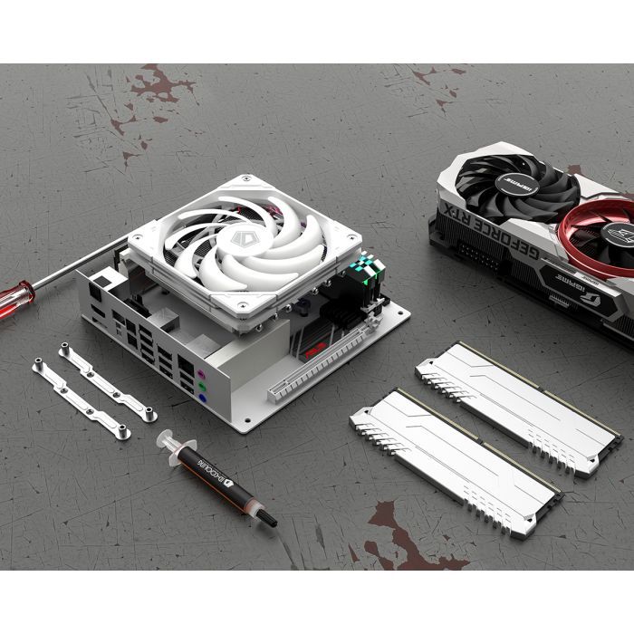 Кулер для корпуса ID-Cooling NO-12015-XT ARGB SNOW изображение 5