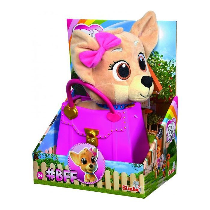 Мягкая игрушка Chi Chi Love Собачка Чихуахуа Звезда мультфильма с сумочкой 20 см (5890020) изображение 6