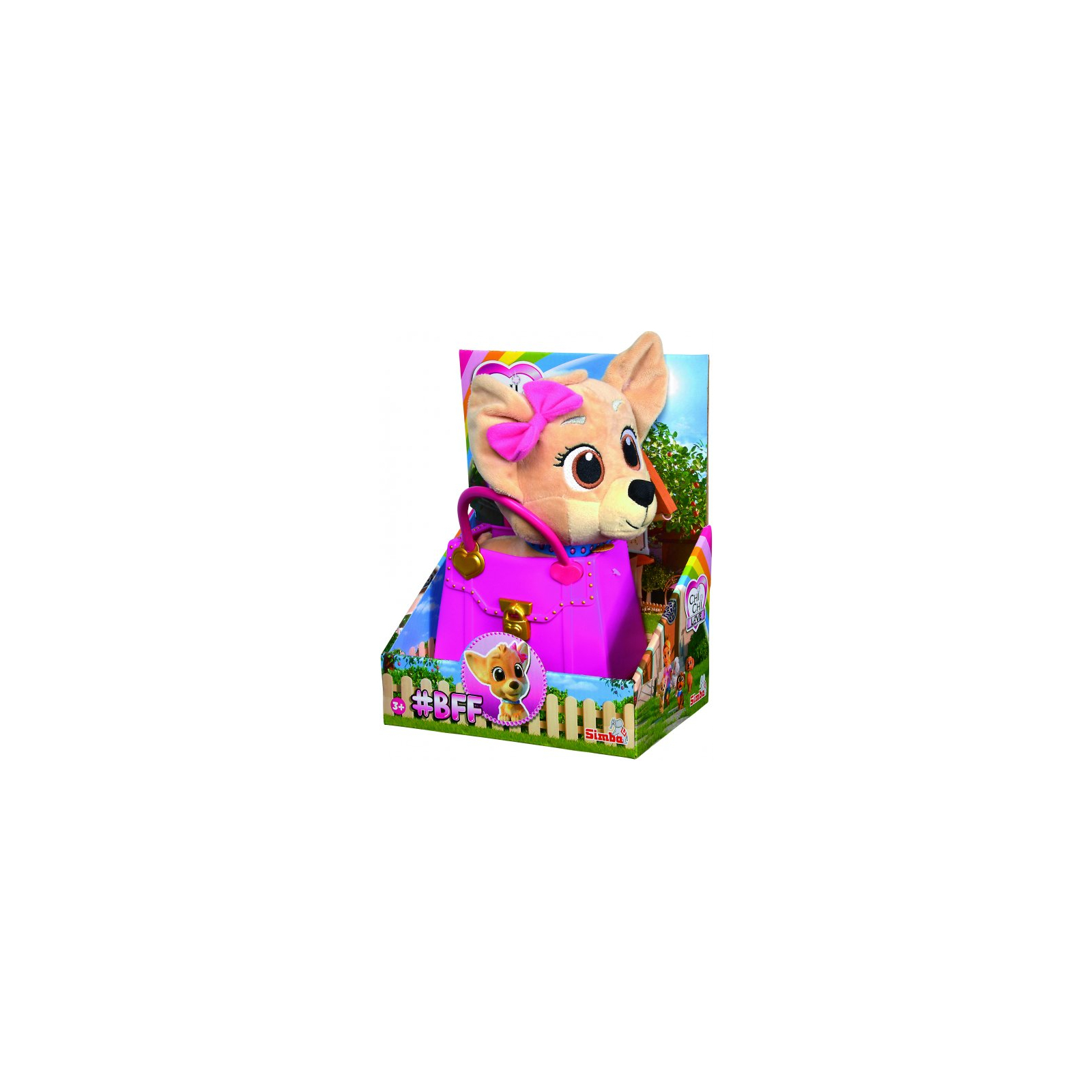 Мягкая игрушка Chi Chi Love Собачка Чихуахуа Звезда мультфильма с сумочкой 20 см (5890020) изображение 6