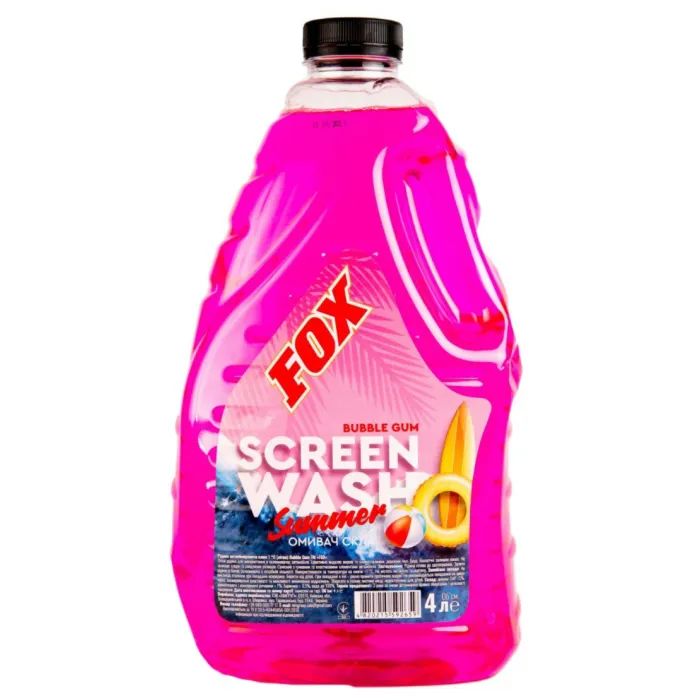Омивач автомобільний Fox Bubble Gum 4л