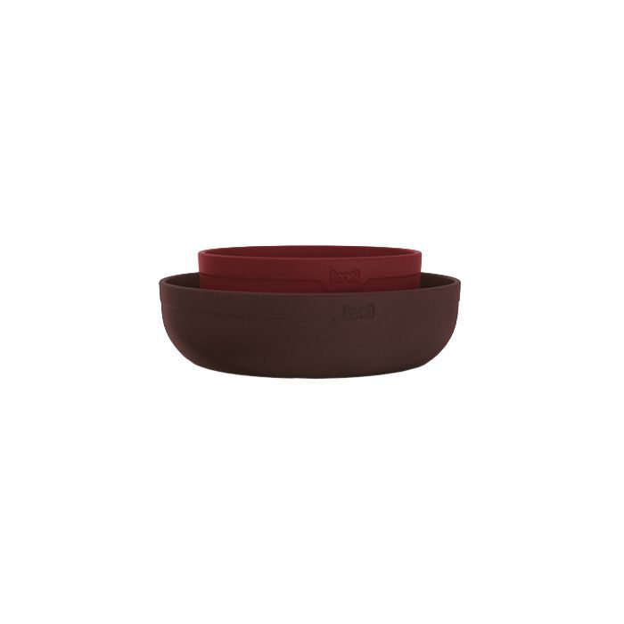 Тарілка дитяча Lovi Pistachio Tamarillo Бордові 2 шт (21/531_red)