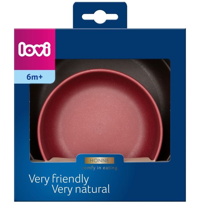 Тарілка дитяча Lovi Pistachio Tamarillo Бордові 2 шт (21/531_red) зображення 2