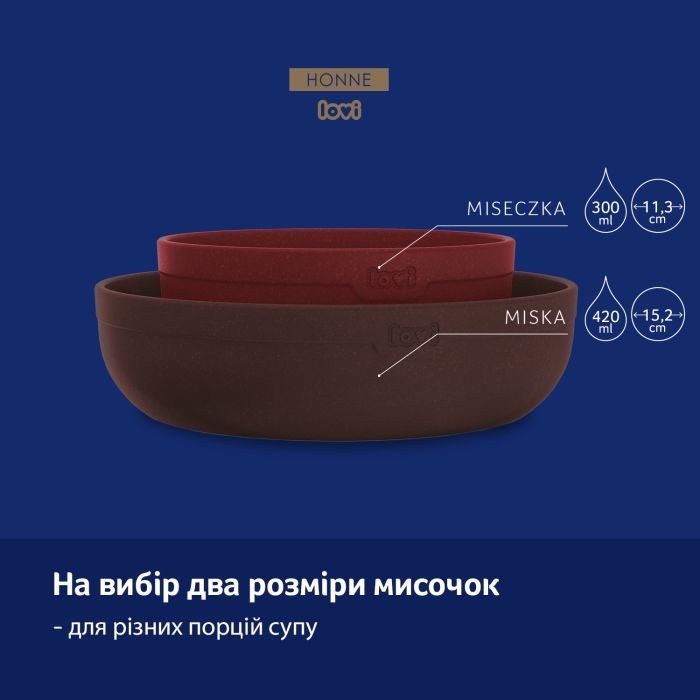 Тарілка дитяча Lovi Pistachio Tamarillo Бордові 2 шт (21/531_red) зображення 5