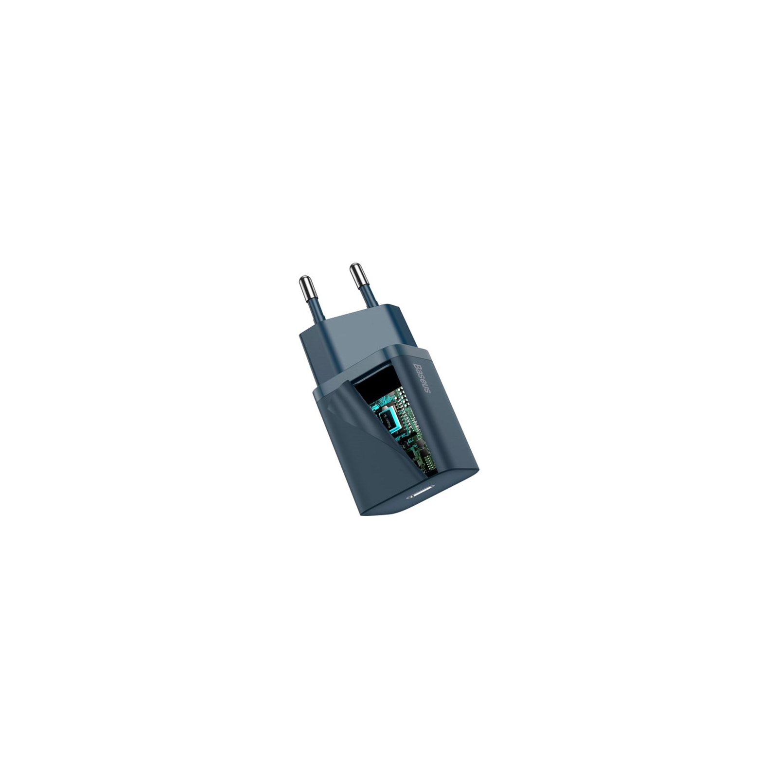 Зарядний пристрій Baseus Super Si 1C Blue (TZCCSUP-B03) зображення 6