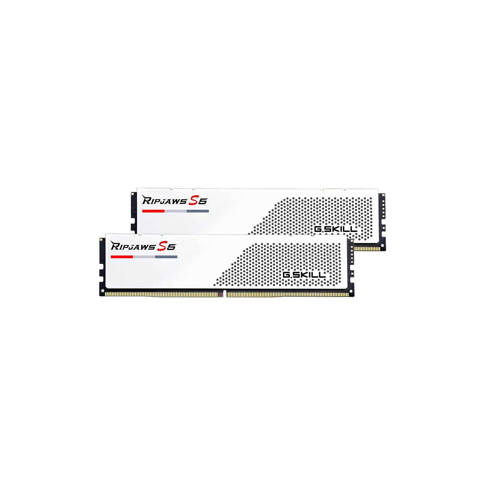 Модуль пам'яті для комп'ютера DDR5 64GB (2x32GB) 6000 MHz Ripjaws S5 G.Skill (F5-6000J3040G32GX2-RS5W)