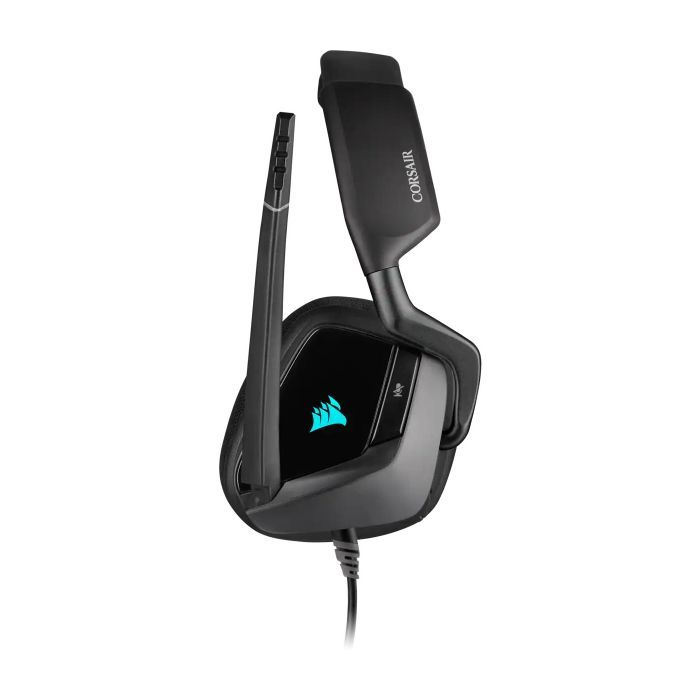 Навушники Corsair Void RGB Elite USB Premium with 7.1 Surround Sound Carbon (CA-9011203-EU) зображення 4