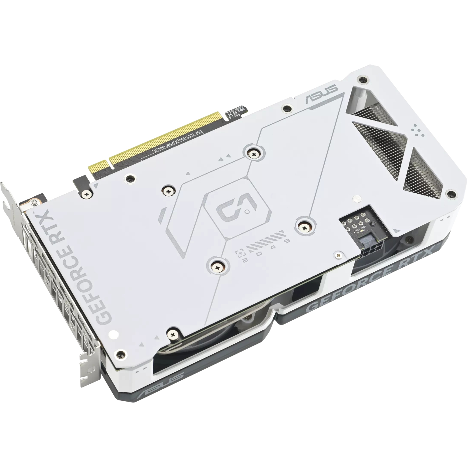 Видеокарта ASUS GeForce RTX4060Ti 8Gb DUAL OC WHITE (DUAL-RTX4060TI-O8G-WHITE) изображение 7