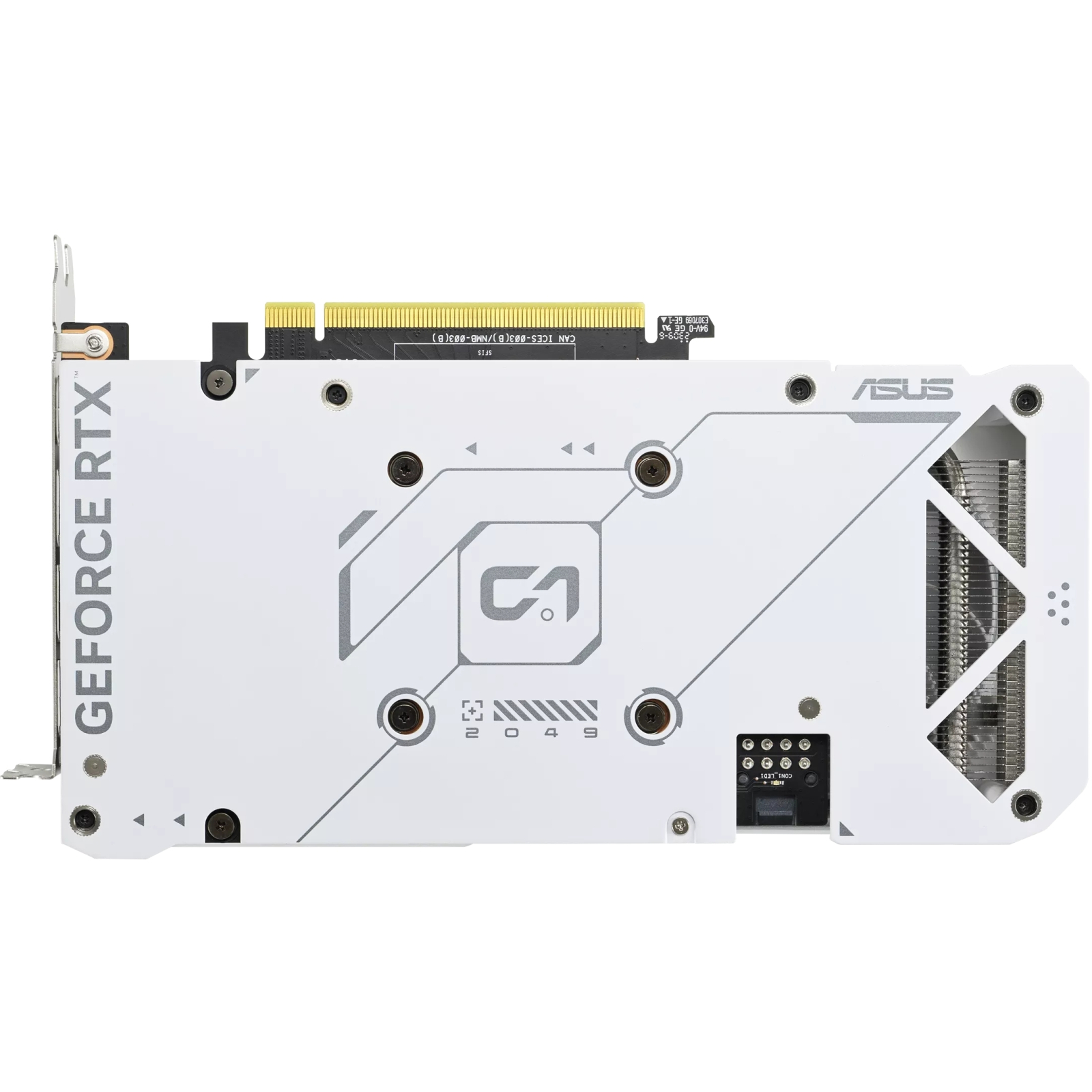 Видеокарта ASUS GeForce RTX4060Ti 8Gb DUAL OC WHITE (DUAL-RTX4060TI-O8G-WHITE) изображение 8
