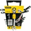 Ключ Stanley комбінованих MaxiDrive Plus, храповий механізм, 6 шт (4-91-444)