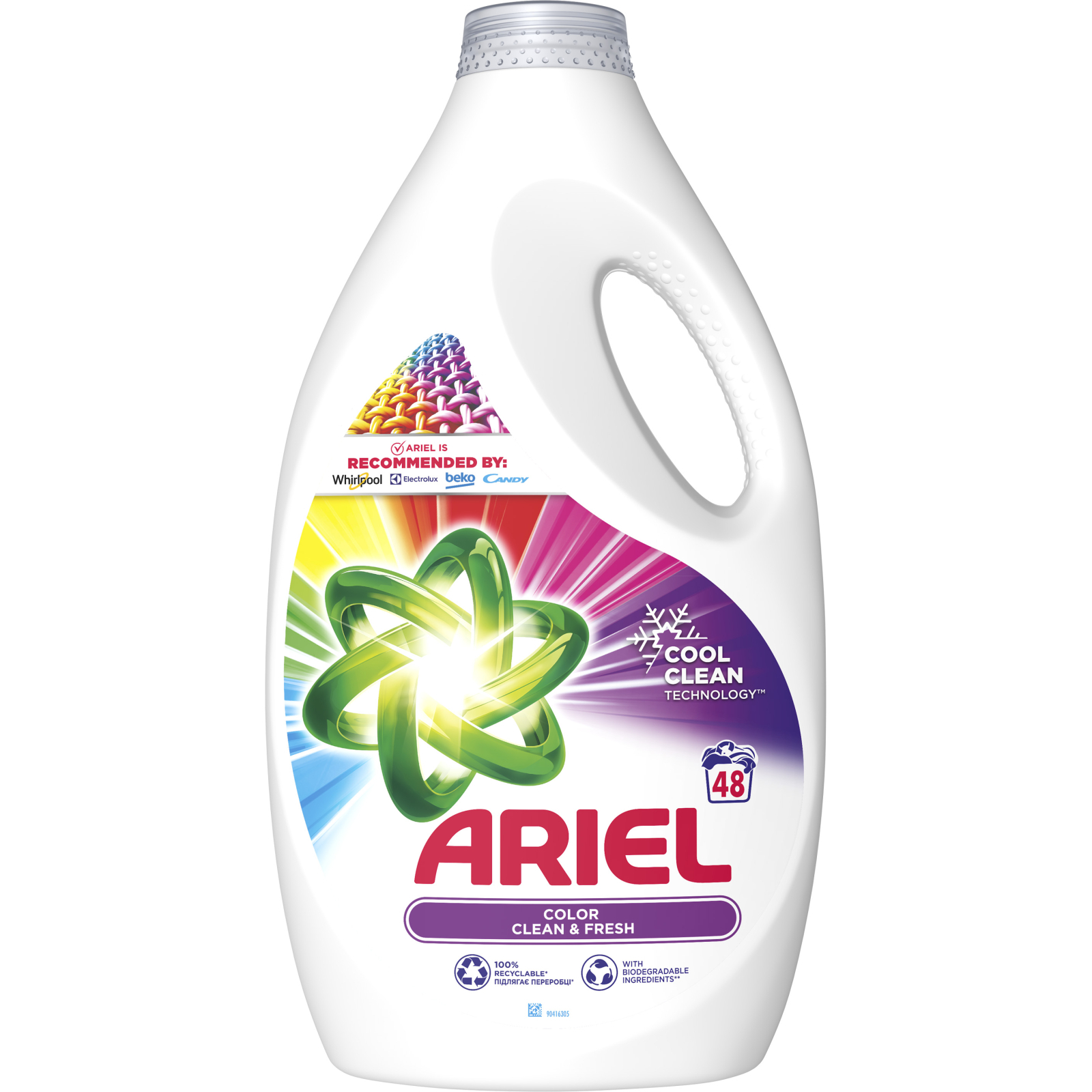 Гель для прання Ariel Color 2.4 л (8006540874738) зображення 2