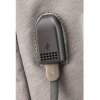 Рюкзак школьный Optima 17.5" USB Techno мужской 0.7 кг 6-15 л Светло-серый (O97594-03) изображение 4