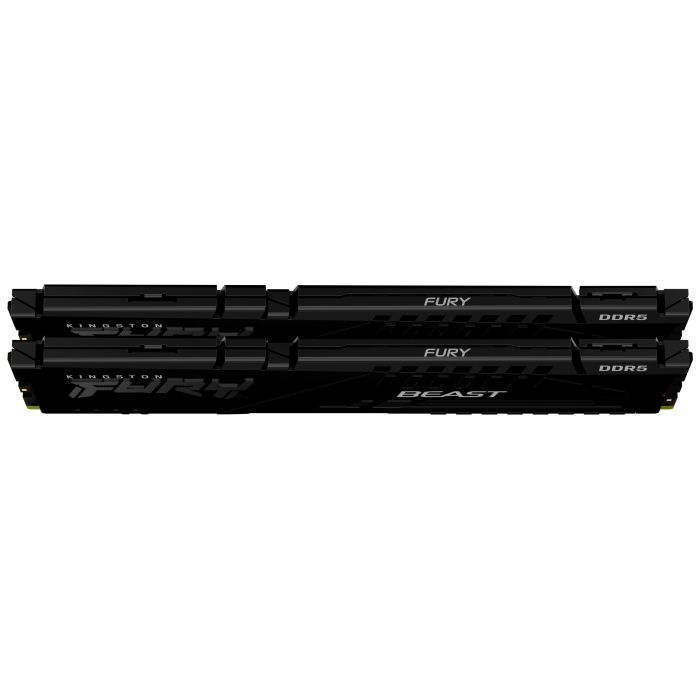 Модуль памяти для компьютера DDR5 32GB (2x16GB) 6000 MHz Beast AM5 Black Kingston Fury (ex.HyperX) (KF560C36BBEK2-32) изображение 2