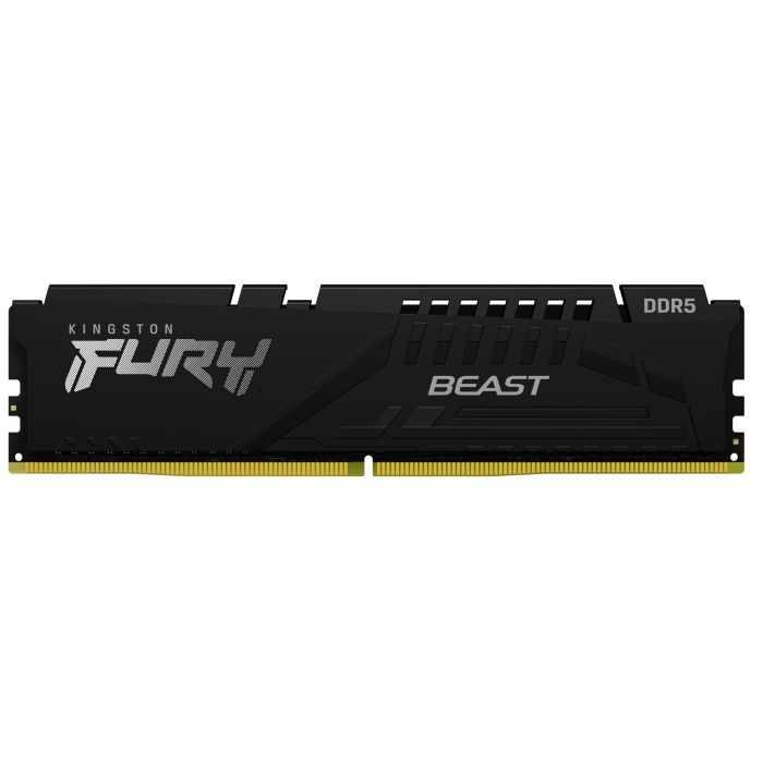 Модуль памяти для компьютера DDR5 32GB (2x16GB) 6000 MHz Beast AM5 Black Kingston Fury (ex.HyperX) (KF560C36BBEK2-32) изображение 3