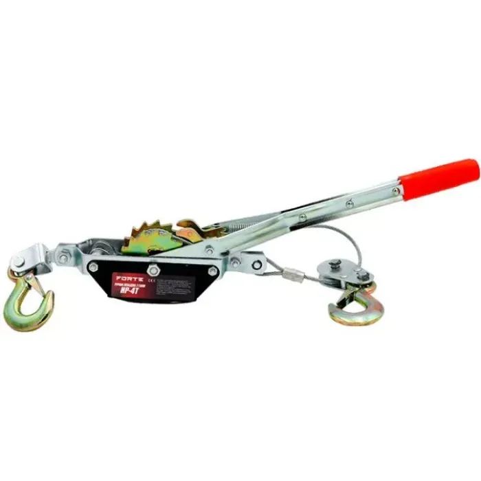 Лебедка Forte HP-4T, 2 крюки 4т, 2 передачі, 3 м трос (121870)