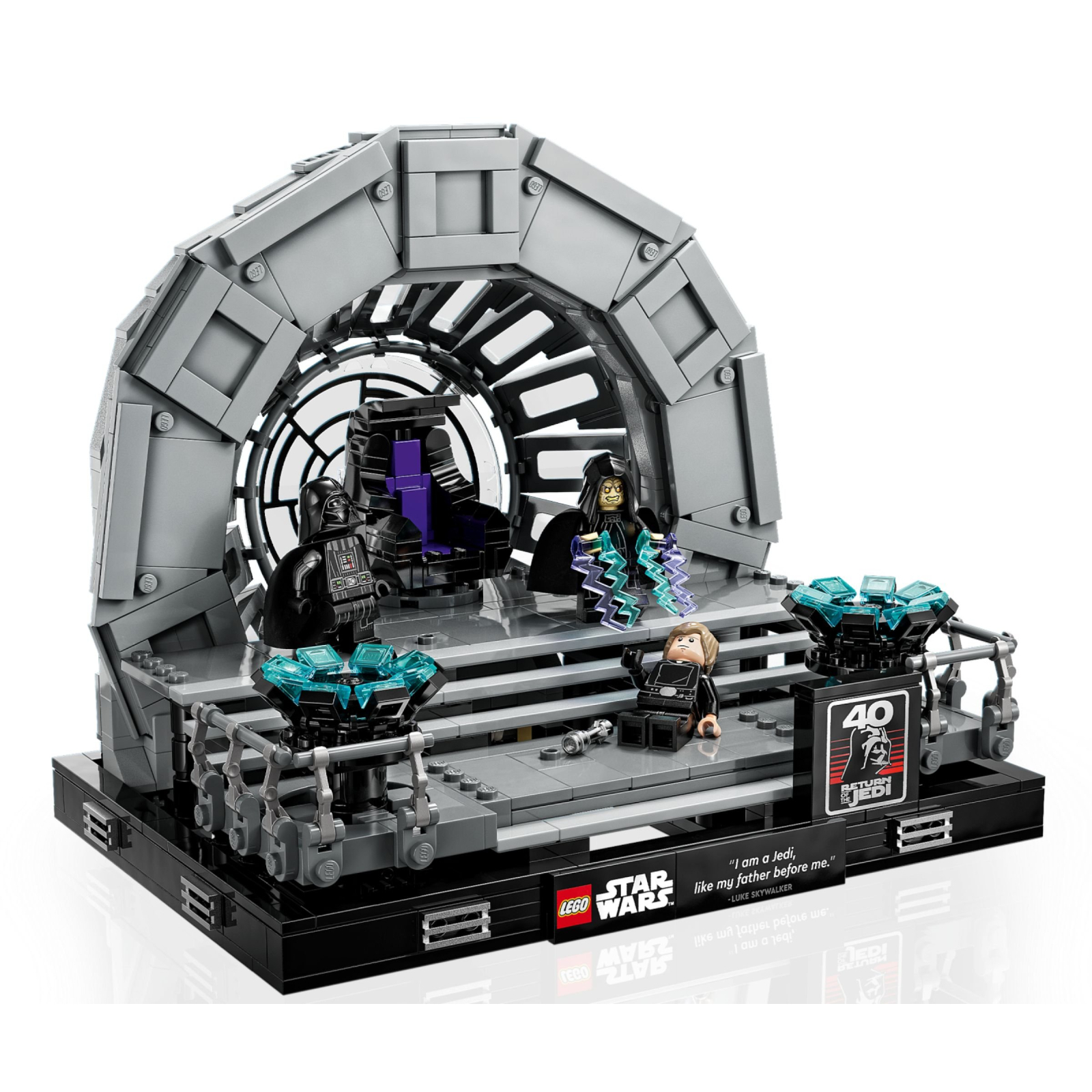 Конструктор LEGO Star Wars Діорама Тронна зала імператора 807 деталей (75352) зображення 3
