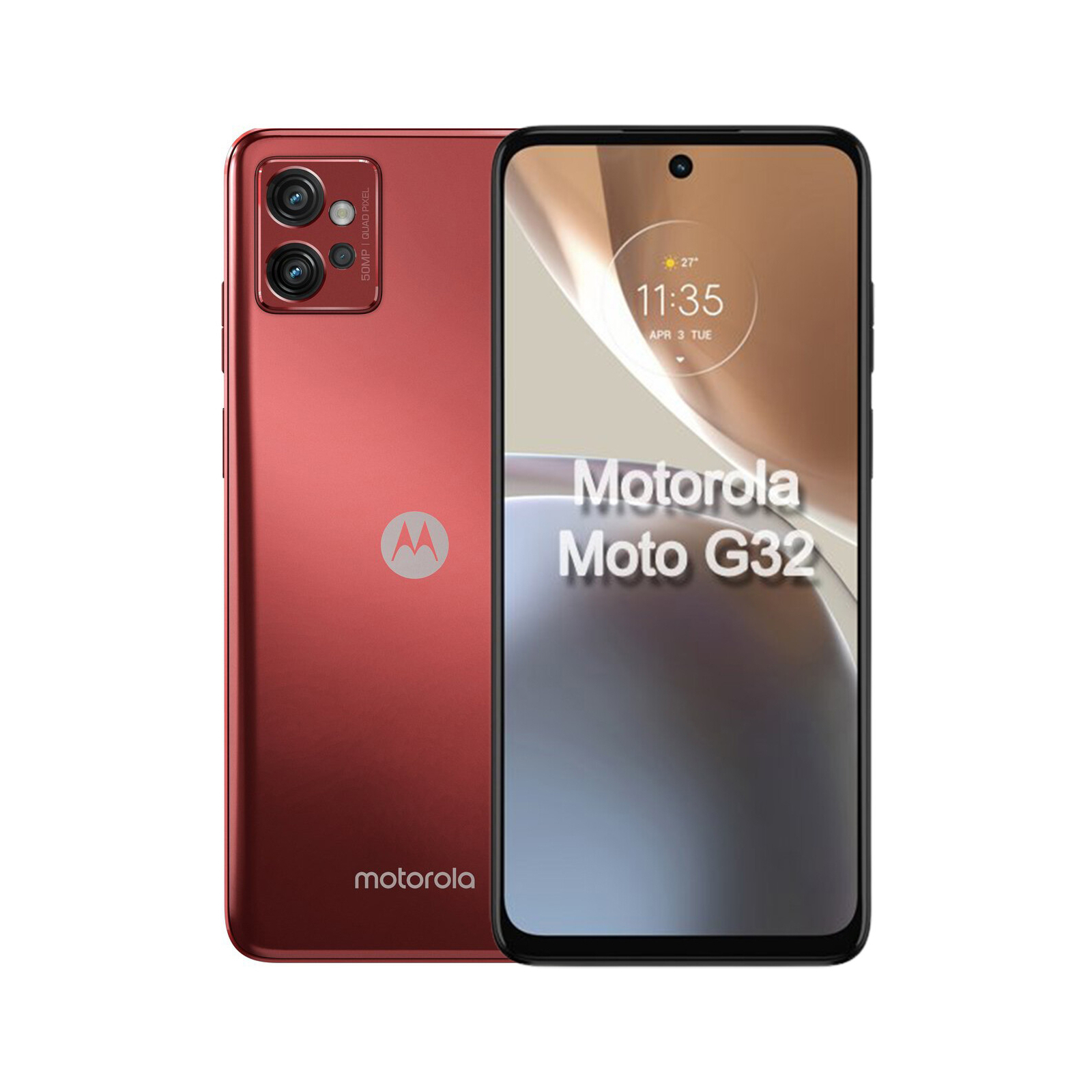 Мобильный телефон Motorola G32 8/256Gb Satin Maroon (PAUU0052RS)