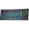 Клавиатура Aula F3032 Keycaps Plus 21 Dark Yellow Keys KRGD Red USB UA Black (6948391204673)