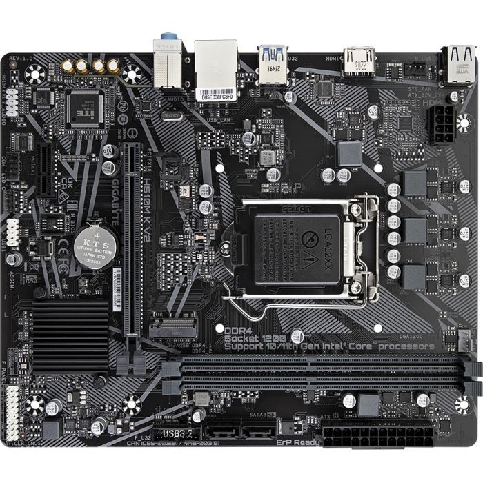 Материнская плата GIGABYTE H510M K V2 изображение 4
