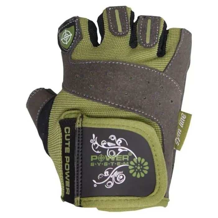 Перчатки для фитнеса Power System Cute Power PS-2560 Green S (PS-2560_S_Green) изображение 2