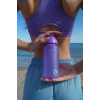 Пляшка для води Casno 400 мл MX-5028 More Love Фіолетова з соломинкою (MX-5028_Violet) зображення 11