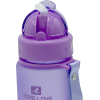 Бутылка для воды Casno 400 мл MX-5028 More Love Фіолетова з соломинкою (MX-5028_Violet) изображение 3