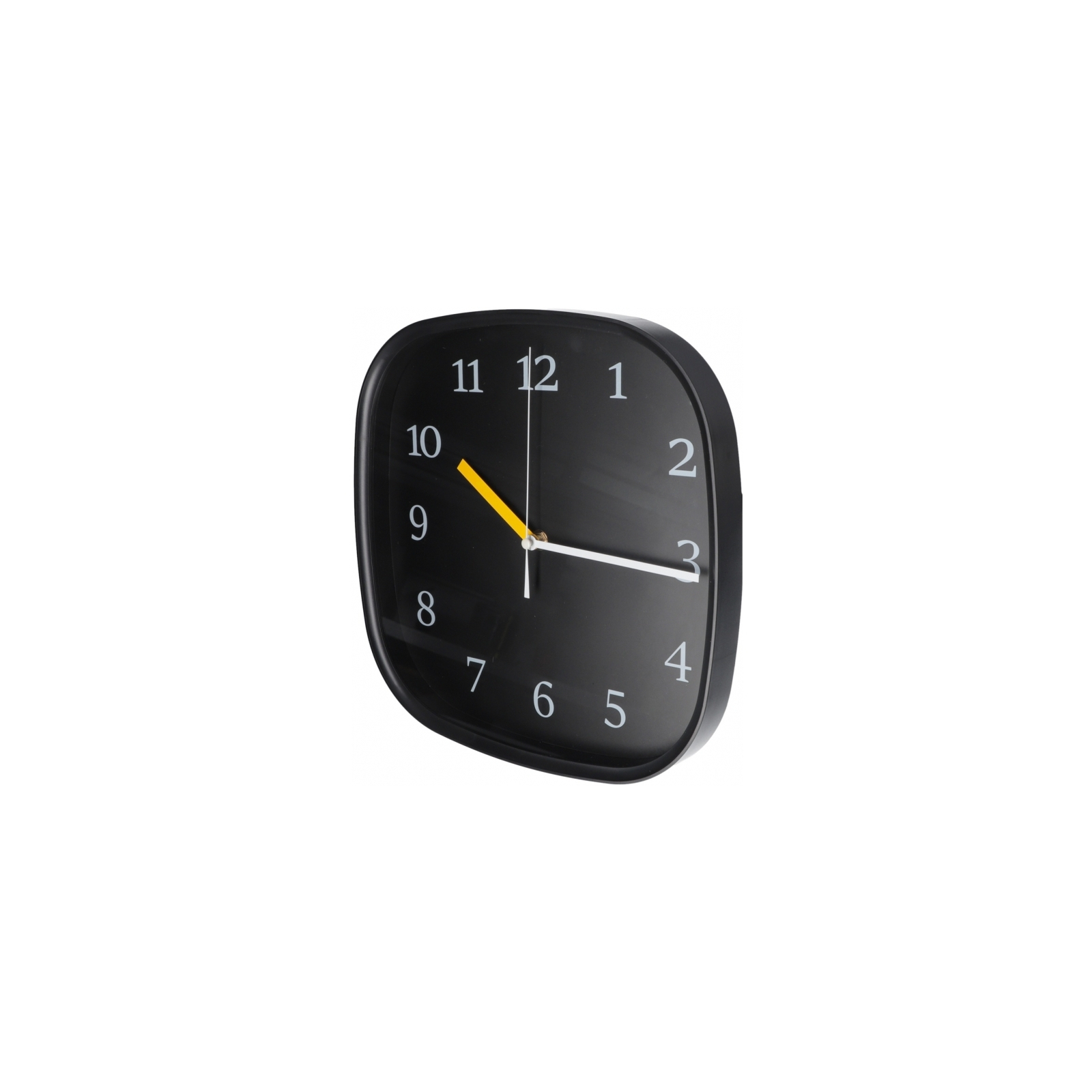 Настенные часы Optima Style пластиковый, черный (O52117) изображение 2