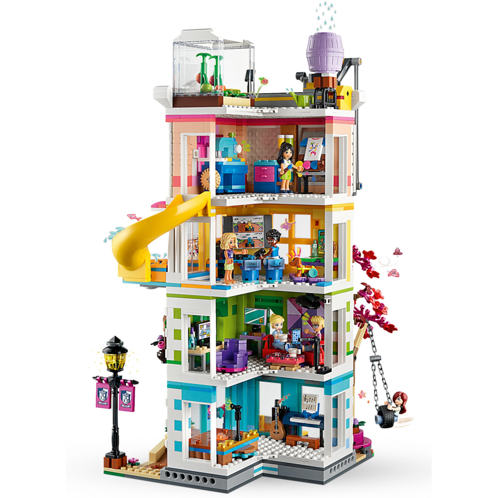 Конструктор LEGO Friends Хартлейк-Сити. Общественный центр 1513 деталей (41748) изображение 3