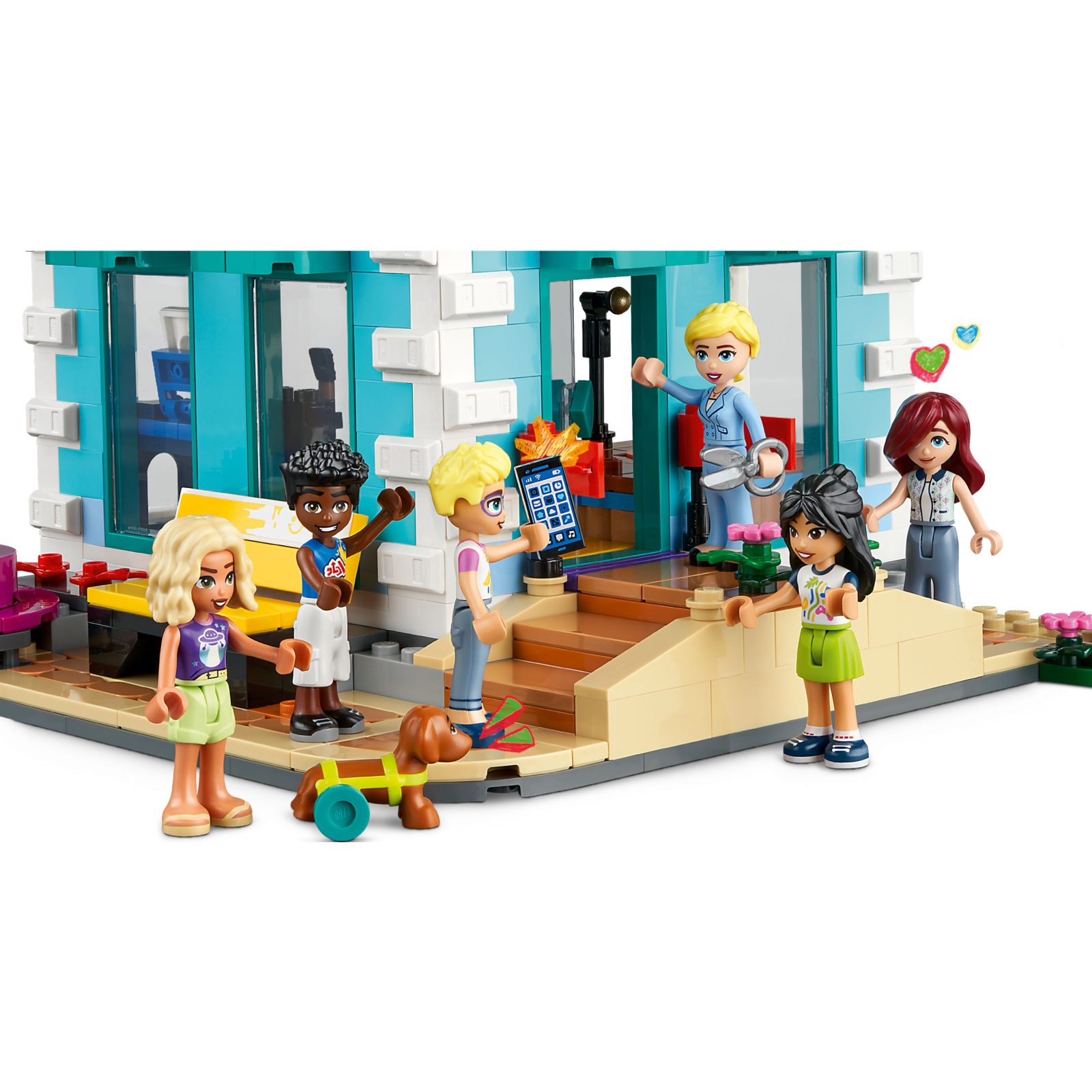Конструктор LEGO Friends Хартлейк-Сити. Общественный центр 1513 деталей (41748) изображение 5