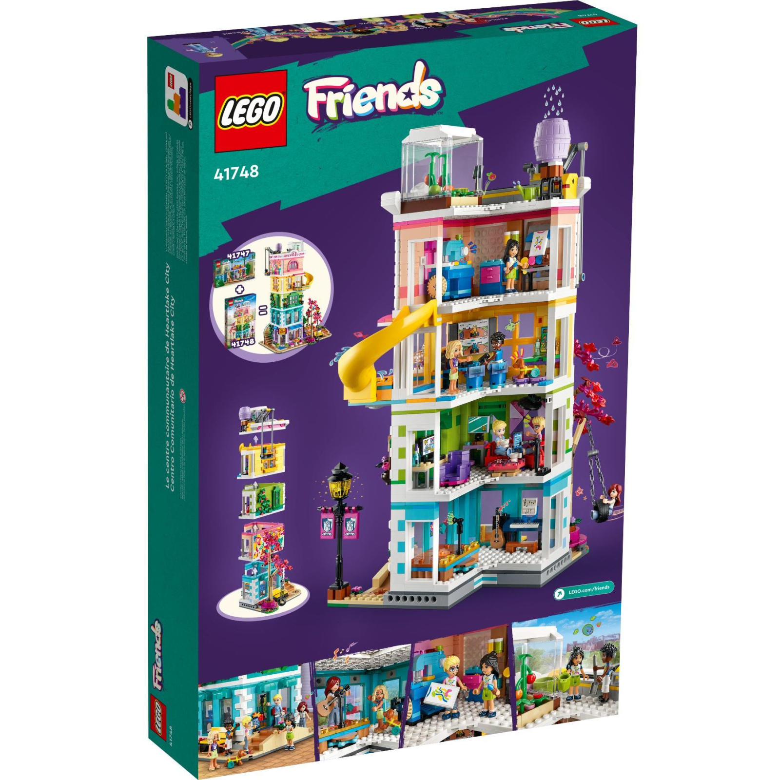 Конструктор LEGO Friends Хартлейк-Сіті. Громадський центр 1513 деталей (41748) зображення 9