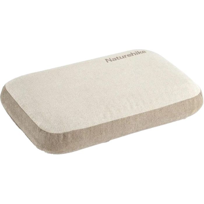 Туристична подушка Naturehike NH22ZT002 з пам'яттю 50x32x11 см Grey (6927595708590)