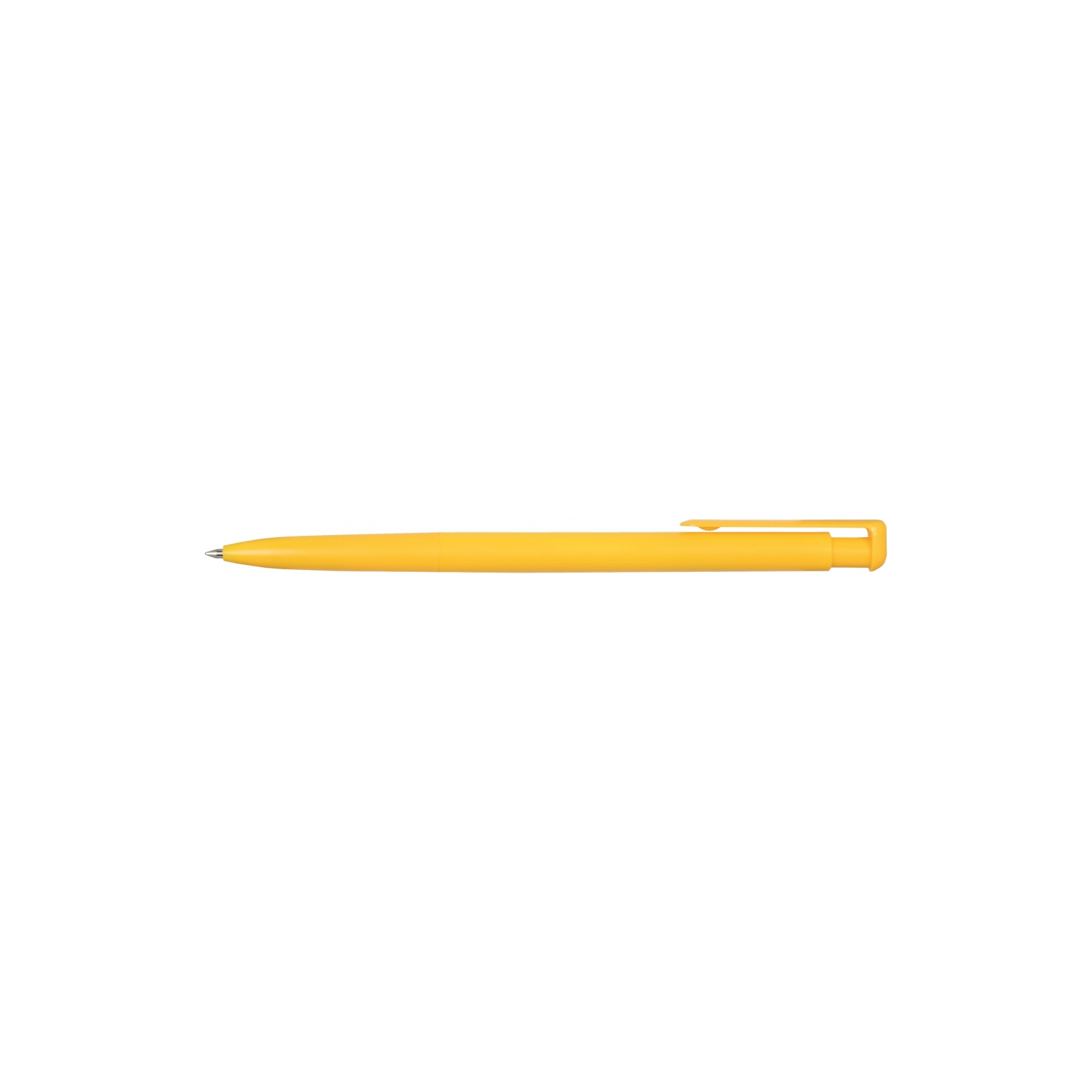 Ручка шариковая Economix promo VALENCIA. Корпус желтый, пишет синим (E10231-05)