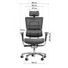 Офисное кресло GT Racer X-801A Black (X-801A Black (W-21)) изображение 8