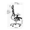 Офисное кресло GT Racer X-801A Black (X-801A Black (W-21)) изображение 9
