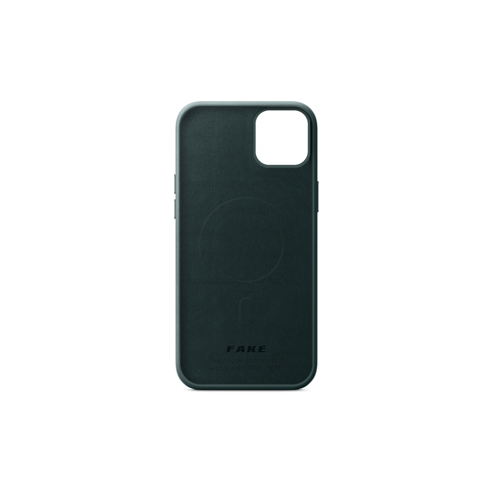 Чохол до мобільного телефона Armorstandart FAKE Leather Case Apple iPhone 13 Shirt Green (ARM61409) зображення 2