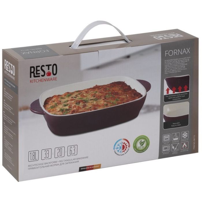 Форма для выпечки Resto Fornax 33 х 20 см 1.8 л (96112) изображение 4