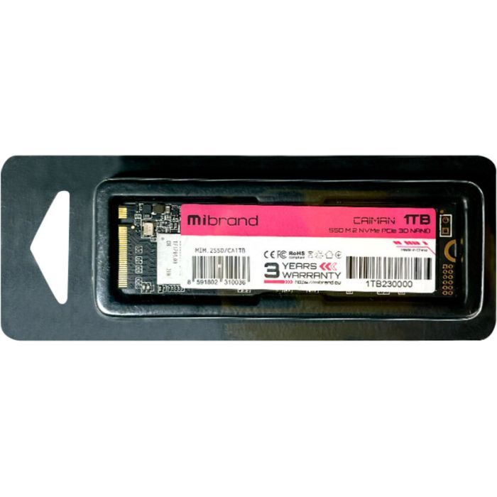 Накопитель SSD M.2 2280 512GB Mibrand (MIM.2SSD/CA512GB) изображение 2