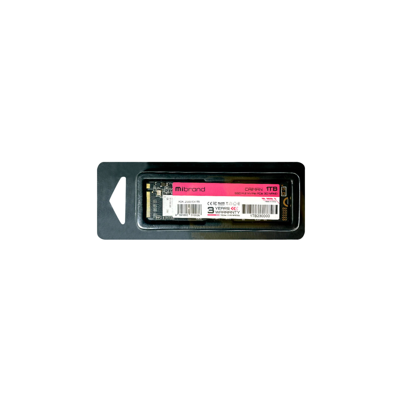 Накопичувач SSD M.2 2280 128GB Mibrand (MIM.2SSD/CA128GB) зображення 2