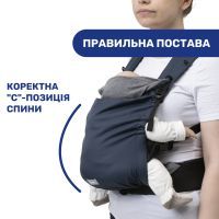 Рюкзак-переноска Chicco Skin Fit, синий (87032.64) изображение 5