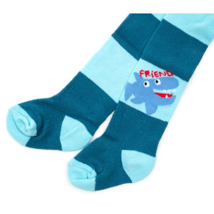 Колготки дитячі BNM з акулою (M0C0301-1336-74B-blue) зображення 2