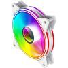 Кулер для корпуса Gamemax FN-12Rainbow-Q-Infinity WT изображение 3