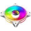 Кулер для корпуса Gamemax FN-12Rainbow-Q-Infinity WT изображение 4