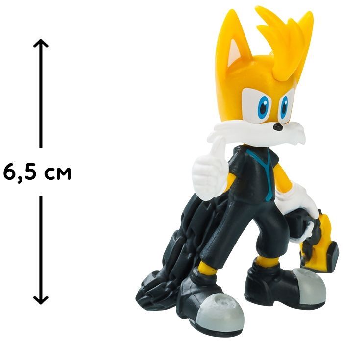 Фигурка Sonic Prime Тейлз 6,5 см (SON2010F) изображение 2