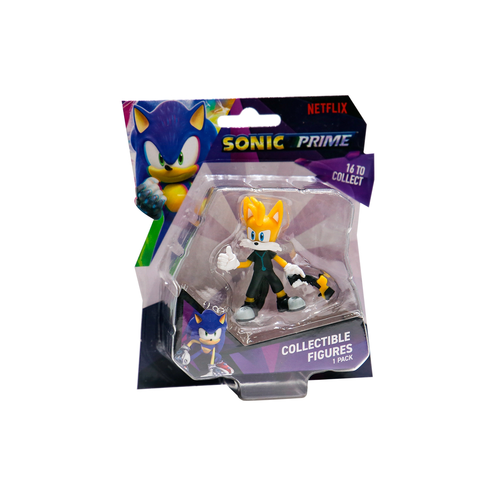 Фігурка Sonic Prime Тейлз 6,5 см (SON2010F) зображення 3