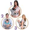 Рюкзак-переноска DreamBaby Oxford Denim Grey (G265) изображение 3