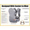 Рюкзак-переноска DreamBaby Oxford Denim Grey (G265) изображение 4