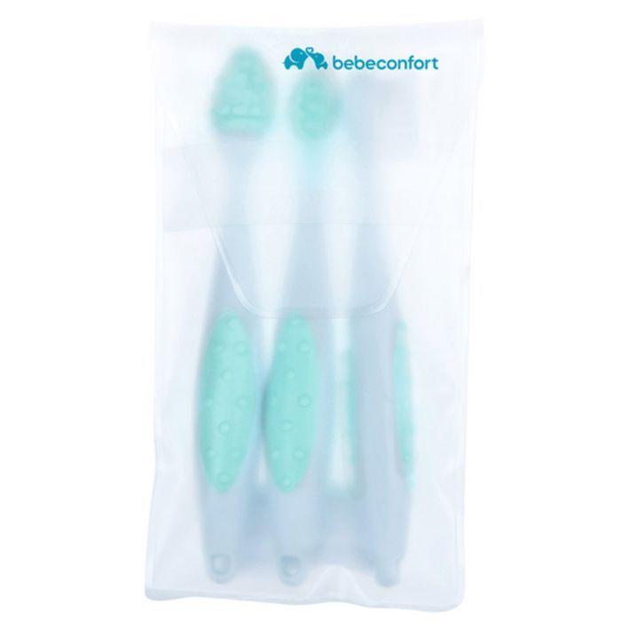 Детская зубная щетка Bebe Confort набор с мешочком для хранения (3106203000) изображение 3